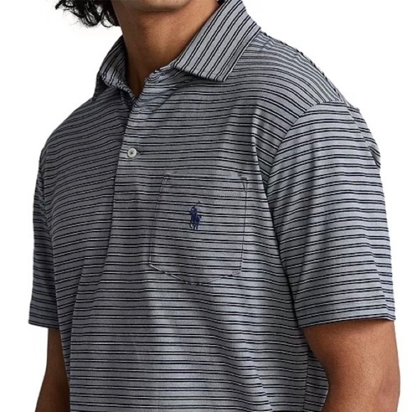 Polo Ralph Lauren Classic-Fit Performance Polo Shirt in Andover Heather Multi XL - Picture 3 of 12